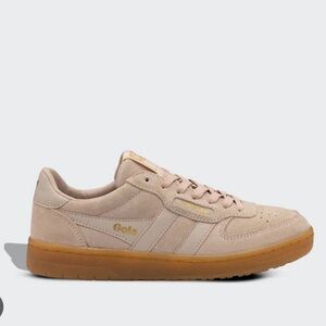 Gola Beige Sneakers with Gum Sole